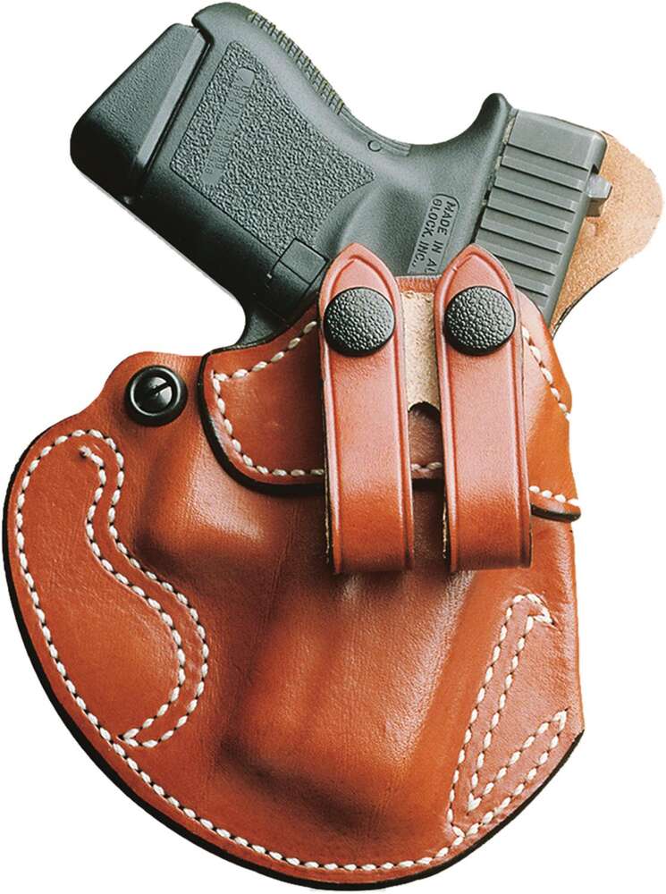 Holsters DeSantis Gunhide Ready Series #028 COZY PARTNER PLN TAN LEATHER RH SIG SAUER P365